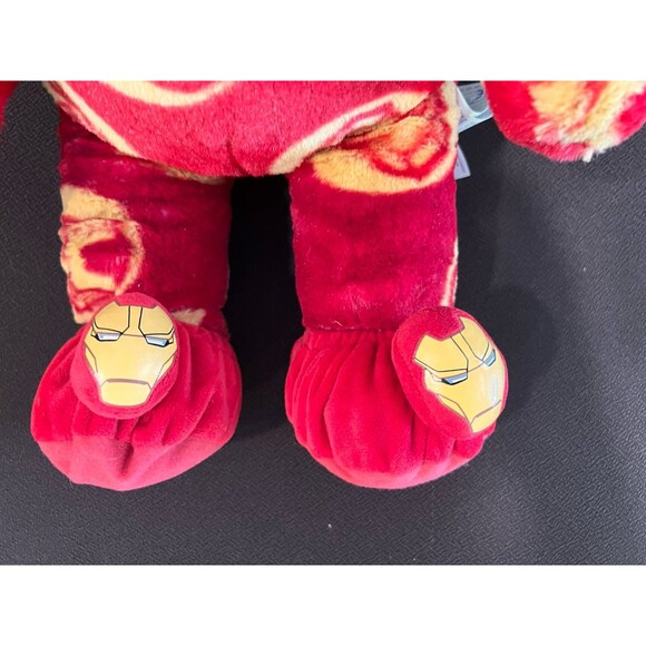 Build-A-Bear BAB Marvel Avengers IRON MAN Bear 16" Plush Soft Toy Teddy PRELOVED - Picture 2 of 10